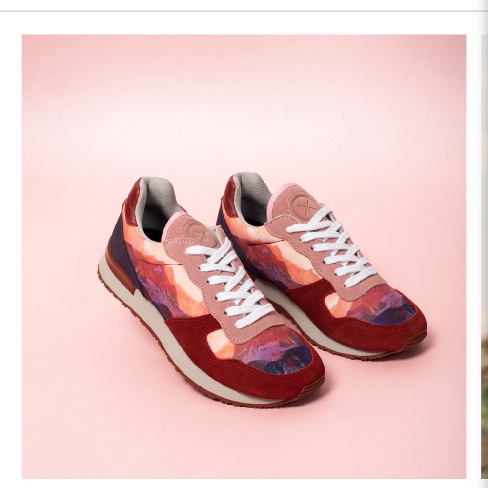 Innkas. Andes joggers! The iconic hand painted/stitched/made shoes